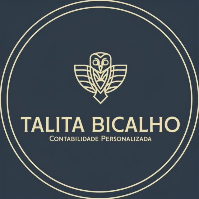 Logomarca Talita Bicalho Contabilidade